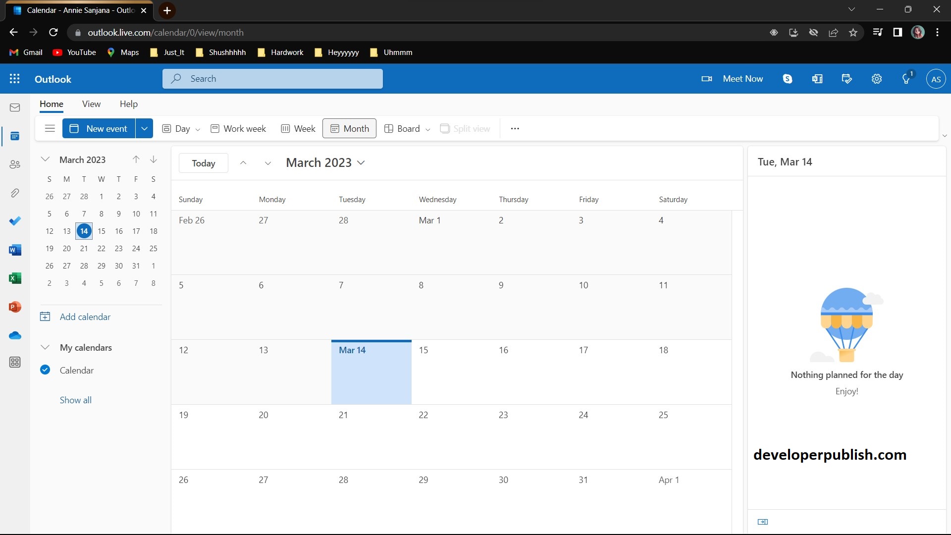 How to Share your Outlook Web Calendar with Others?